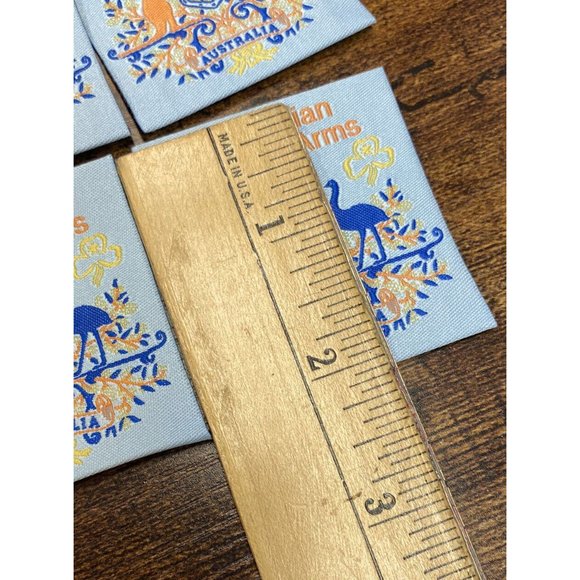 Girl Guides Australia Australian Coat of Arms Ribbon Patch LOT 4 - Picture 4 of 6